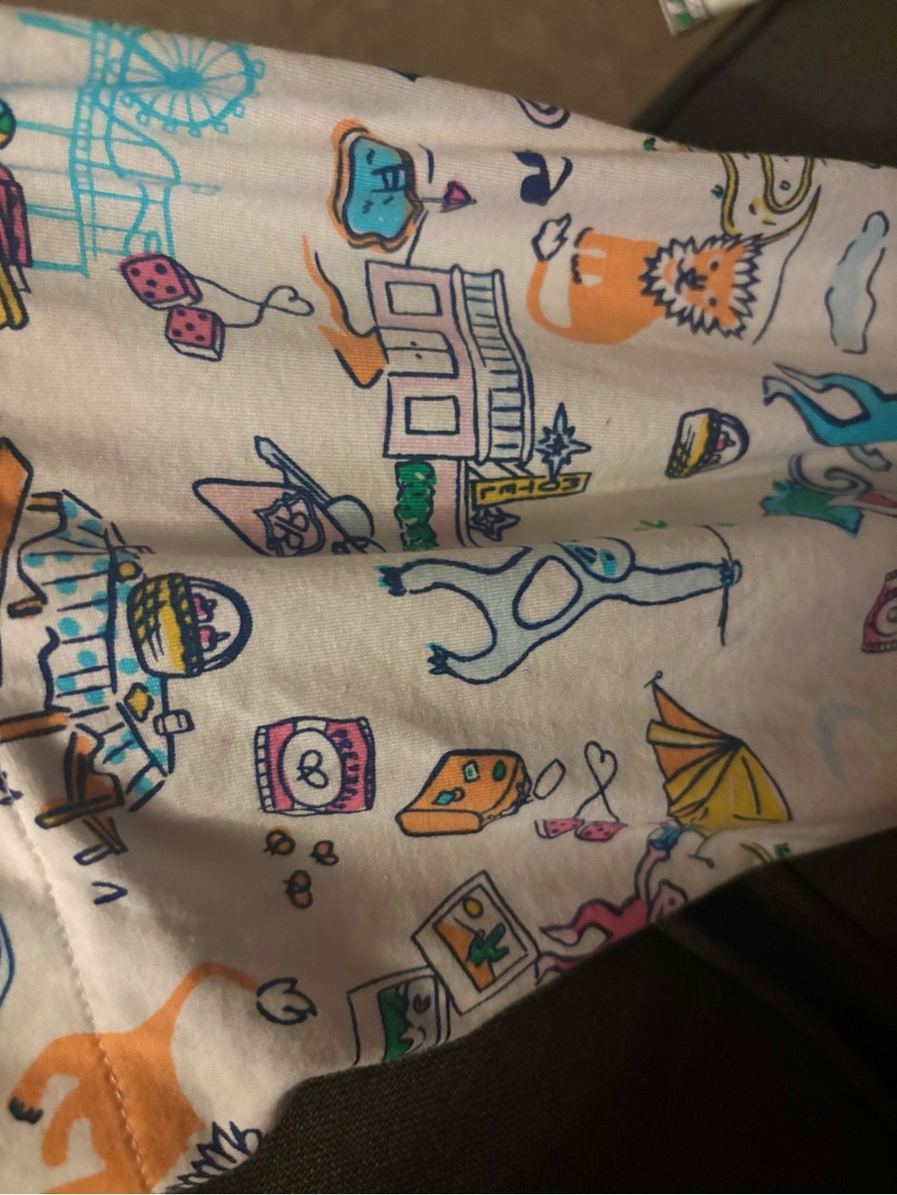 Roller Rabbit Two Piece Pajama Set - Picture 4 of 4